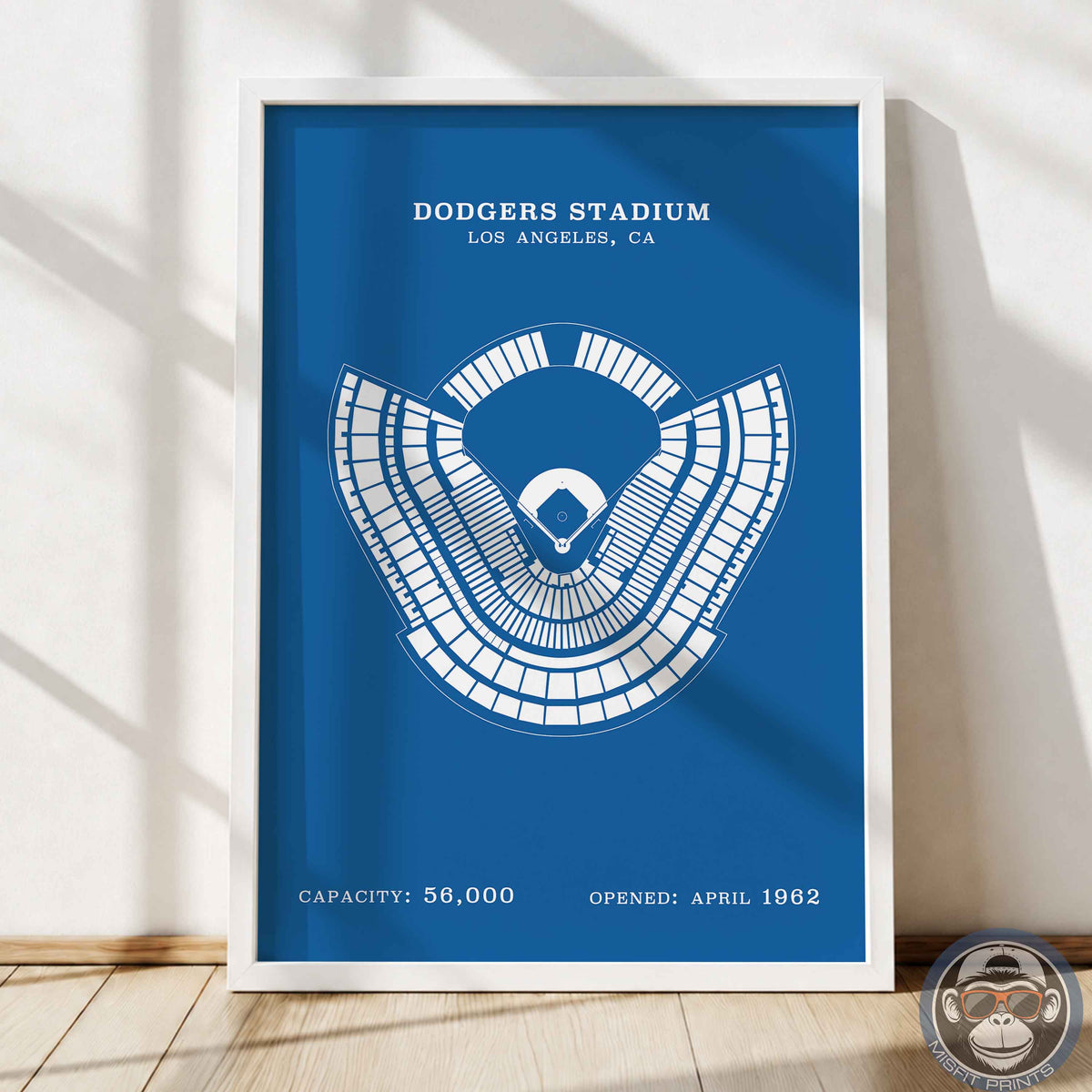 Dodgers Stadium | No Border Print