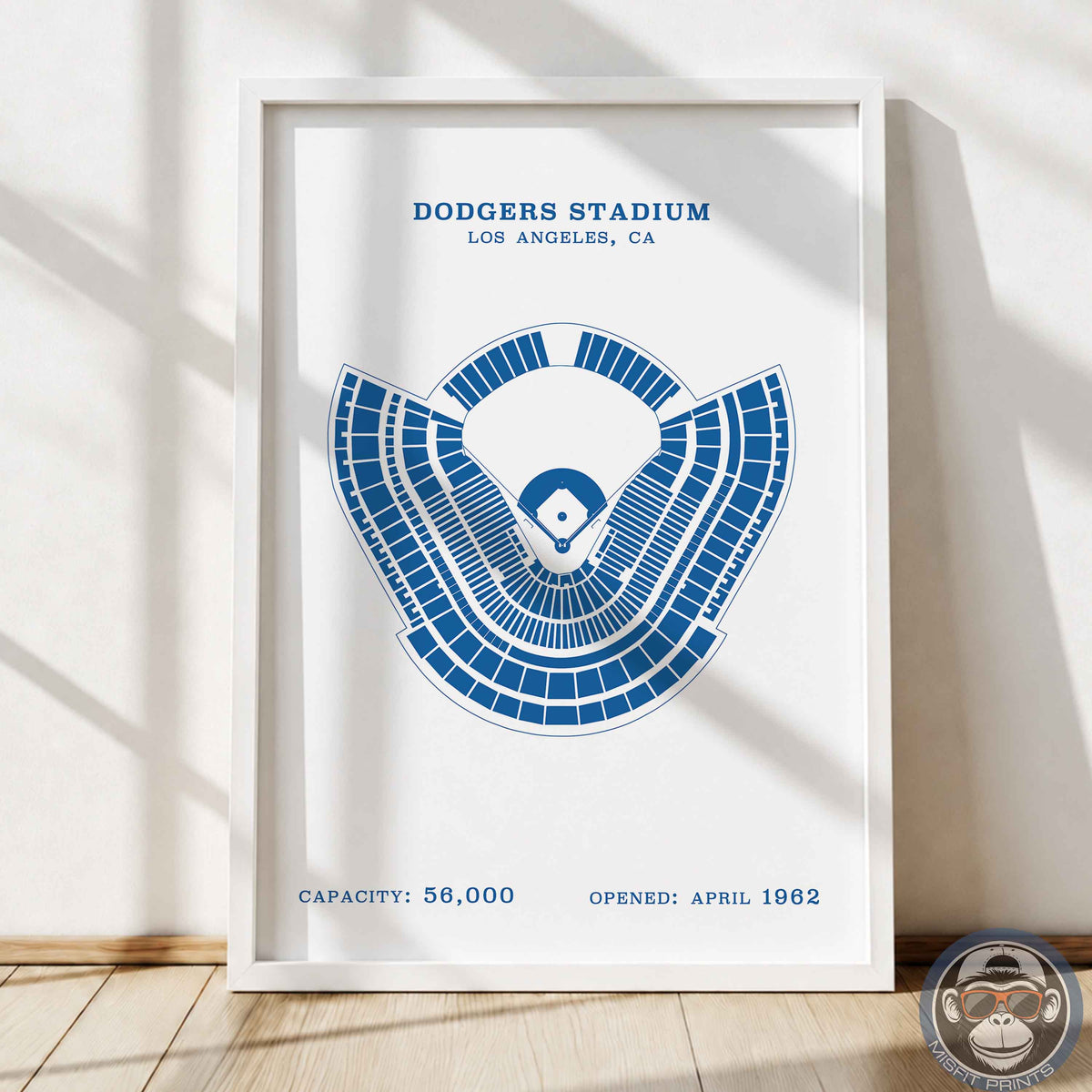 Dodgers Stadium | No Border Print