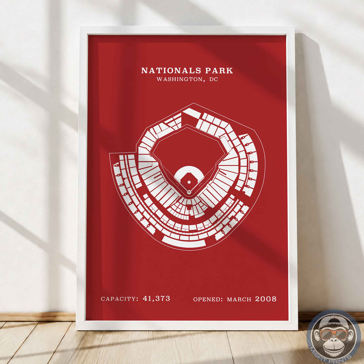Nationals Stadium | No Border Print