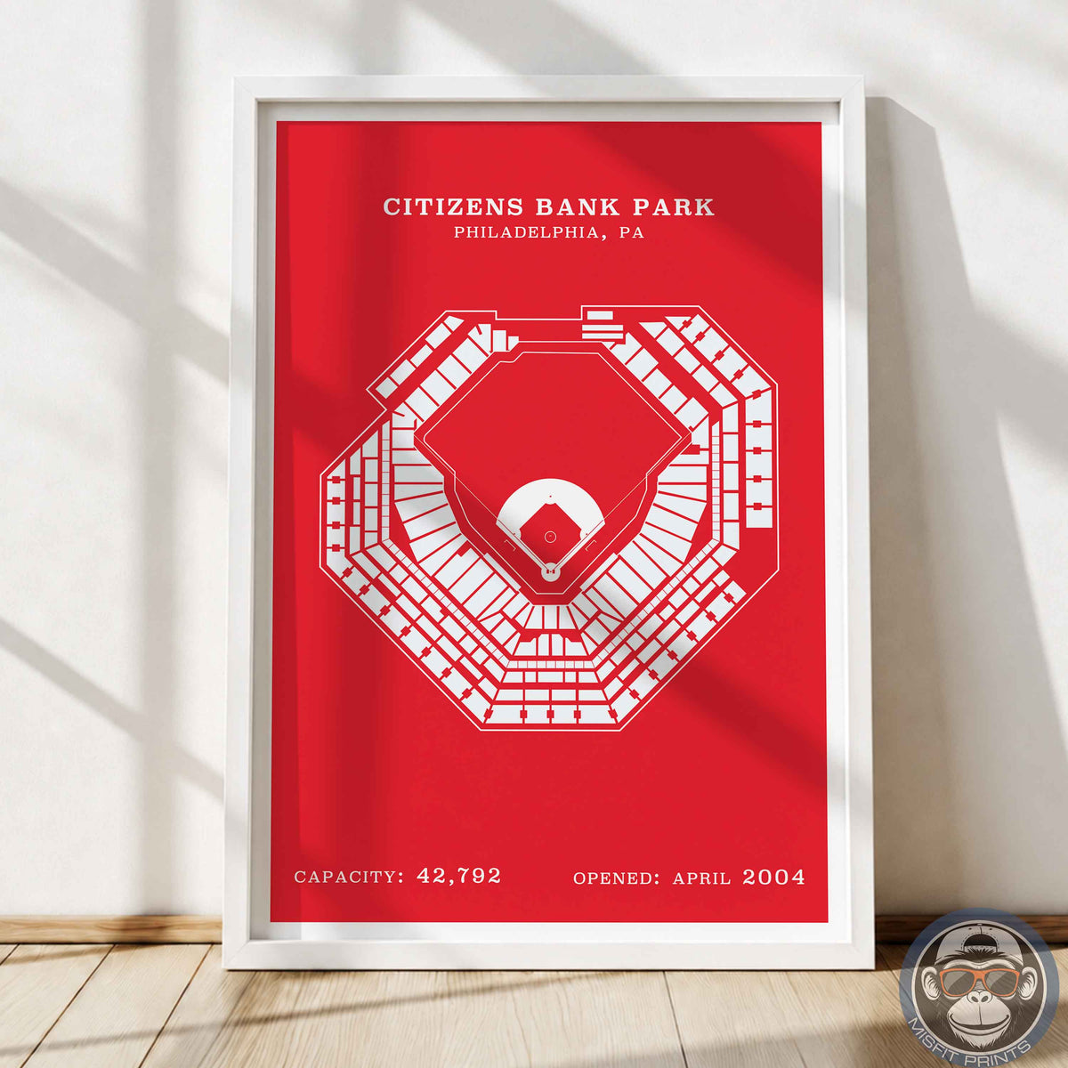 Citizens Bank Stadium | Border Print