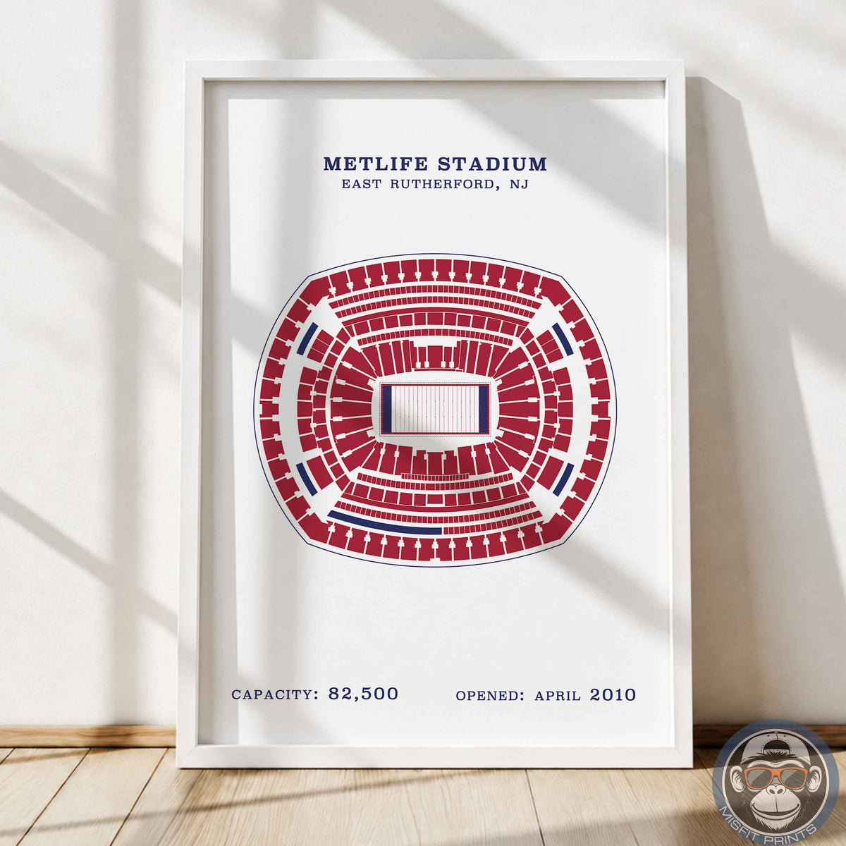 MetLife Stadium - No Border Print