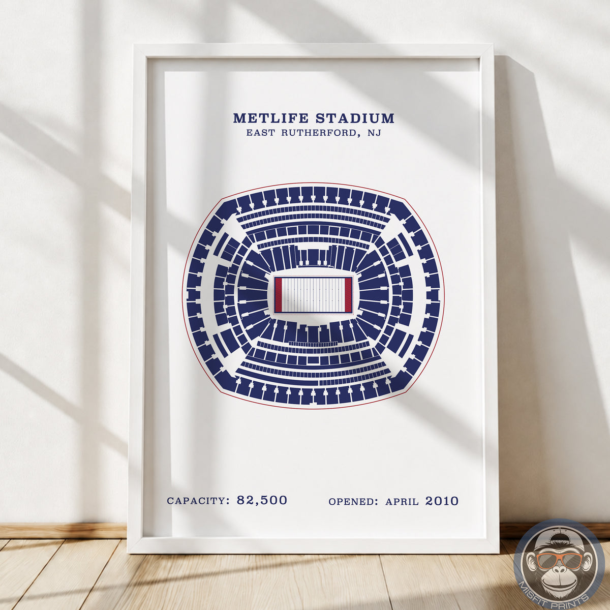 MetLife Stadium - No Border Print