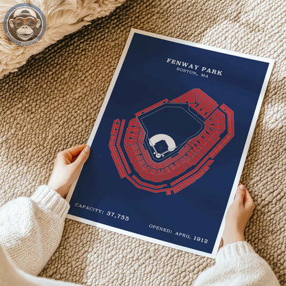 Fenway Park | Border Print