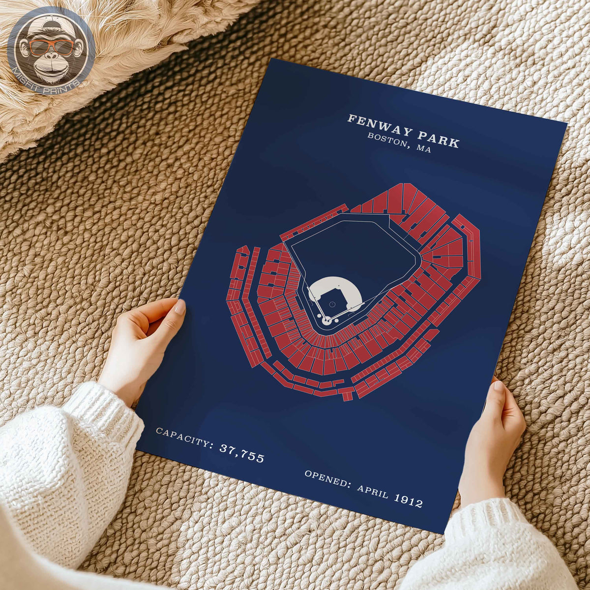 Fenway Park | No Border Print