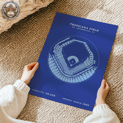 Tropicana Field | No Border Print