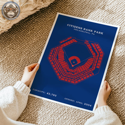 Citizens Bank Stadium | Border Print