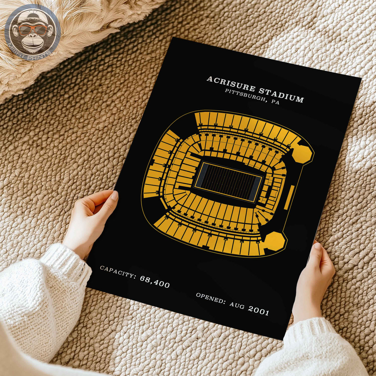 Acrisure Stadium - No Border Print