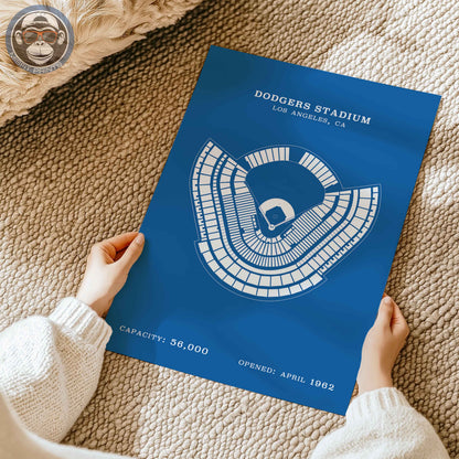 Dodgers Stadium | No Border Print