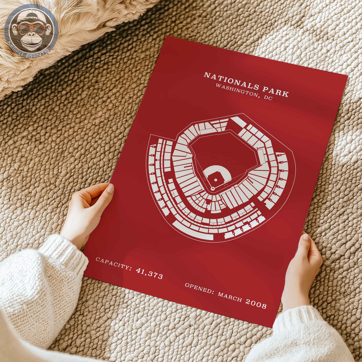 Nationals Stadium | No Border Print