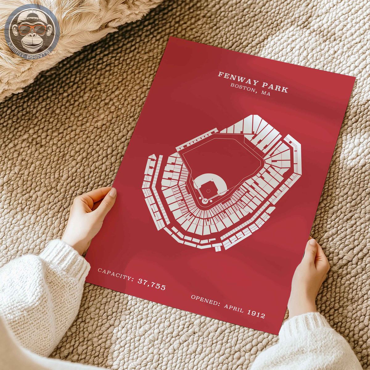 Fenway Park | No Border Print