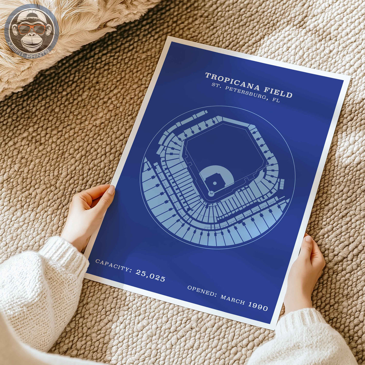 Tropicana Field | Border Print
