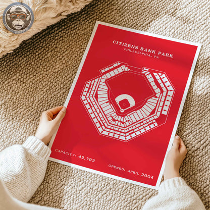 Citizens Bank Stadium | Border Print