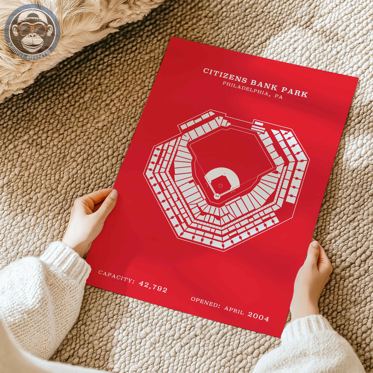 Citizens Bank Stadium | No Border Print